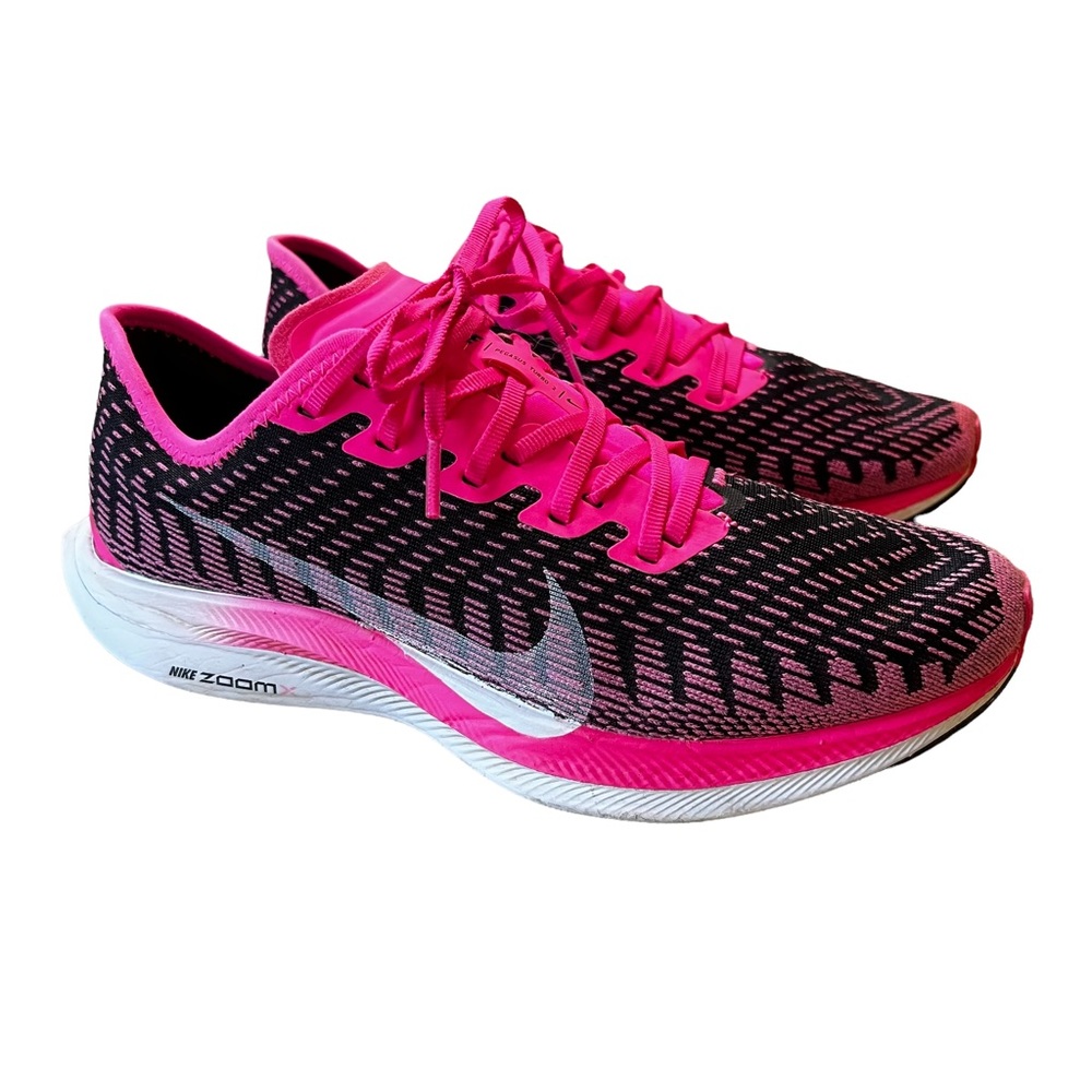 Nike Pink and Black Athletic Shoes